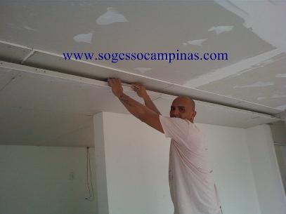 rebaixo de teto em gesso campinas